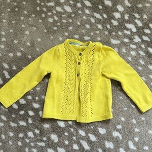 Cozy cashmere blend cardigan size 3-4Y